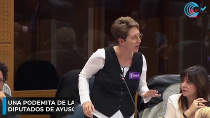 Una podemita de la Asamblea de Madrid acusa a los diputados de Ayuso y Monasterio de "no saber follar"