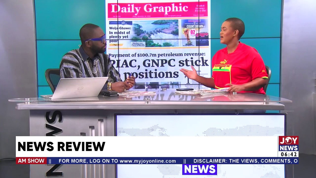 AM Newspaper Headlines with Benjamin Akakpo and Mapitso Sebidi  (18-11-22)