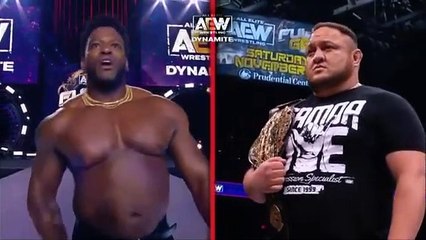 AEW wrestling highlight soman joe face of VID-20221118-WA0020