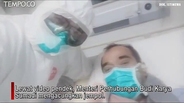 Kondisi Membaik, Menhub Budi Karya Sumadi Mengucap Syukur