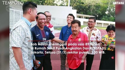 Pengusaha Ternama Bob Hasan Meninggal Dunia