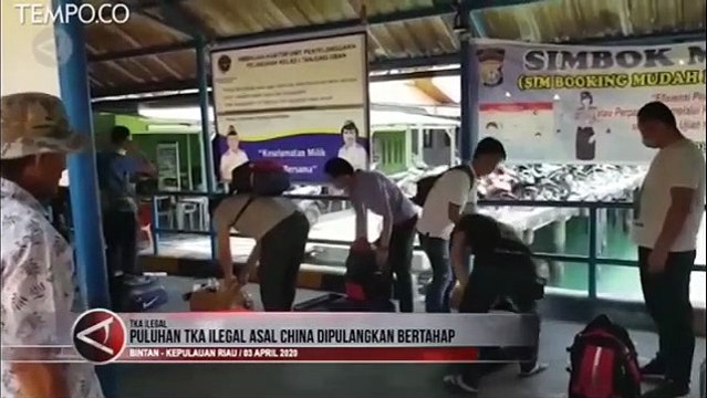 Sempat Ditolak Warga Riau, TKA Asal Cina Ini Dipulangkan