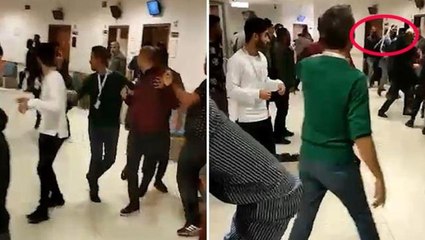 Şanlıurfa'daki hastanede kavga çıktı, dayak atmak için kullanılan malzeme herkesi şok etti