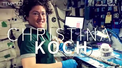 Christina Koch Astronot Wanita Pemecah Rekor