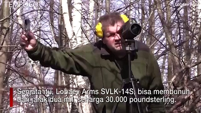 Rusia Bikin Senjata Penembak Jitu Paling Mematikan di Dunia