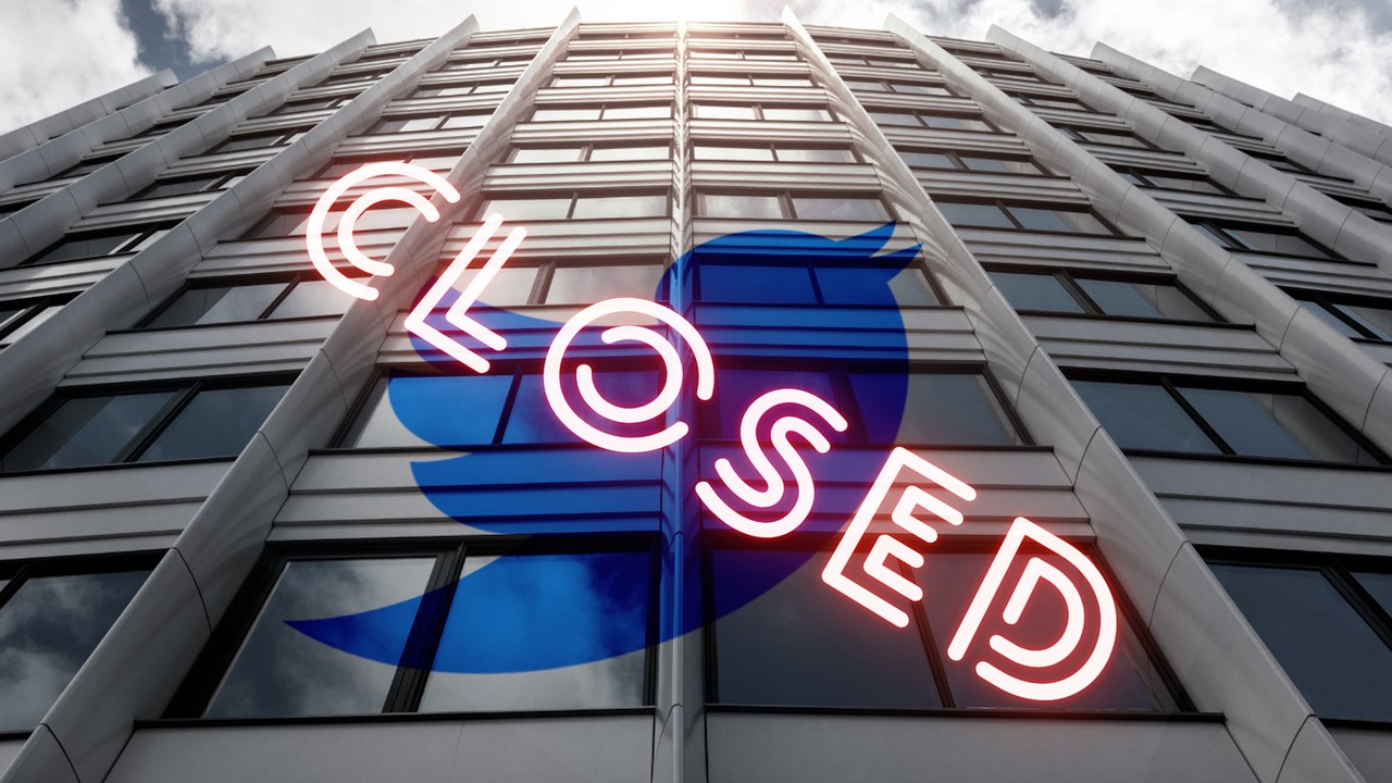 Twitter cierra sus oficinas en medio de un éxodo masivo de trabajadores