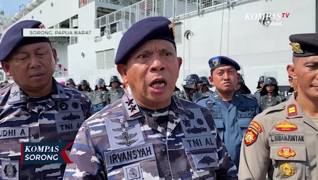 433 Personil Koarmada III Ikut Latihan Pengamanan Objek Vital Nasional
