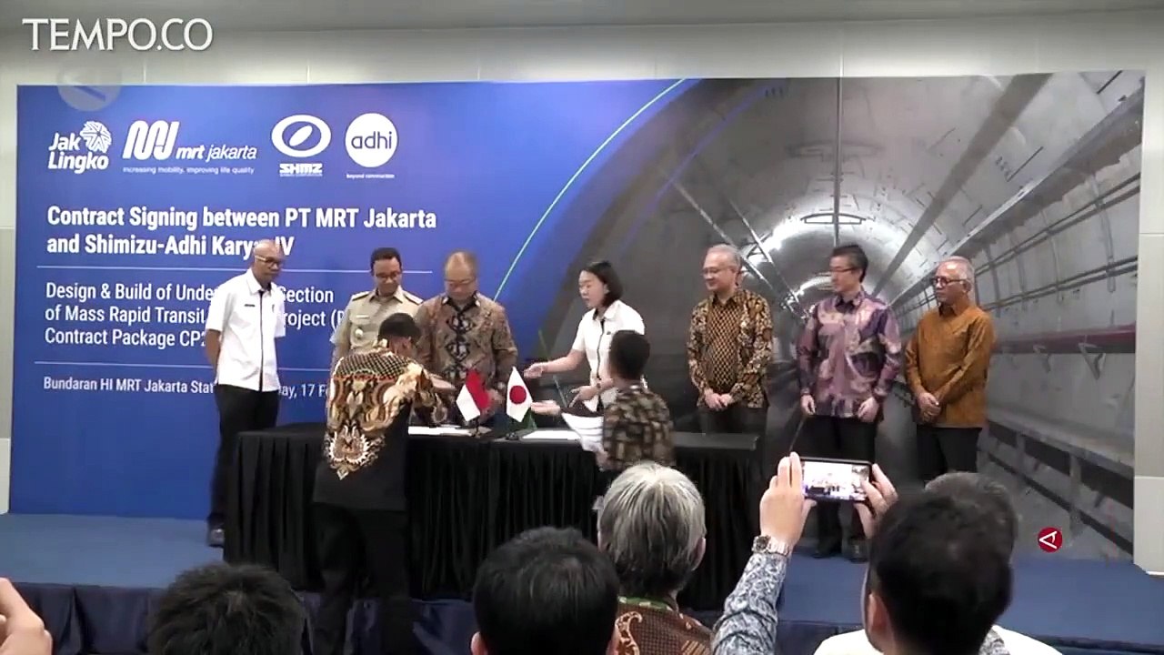 MRT Fase II Diyakini Mampu Atasi Kemacetan di Jakarta