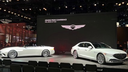 [기업] 美 모터트렌드 선정 '올해의 차'에 제네시스 G90 / YTN