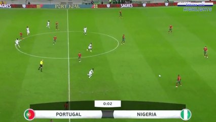 Friendly Match Portugal vs Nigeria  II   Highlights & Results 2022