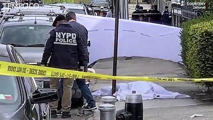 Terekam CCTV, Penembakan Geng Motor di New York AS