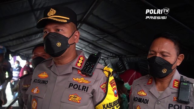 Antisipasi Penyebaran Covid-19, Polresta Sidoarjo Kembali Masifkan Vaksinasi