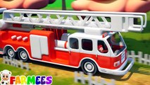 Wheels On The Fire Truck - Nursery Rhymes And Kids Cartoon Videos by Farmees