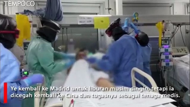 Kisah Perawat Cina Bantu Petugas Medis di Spanyol