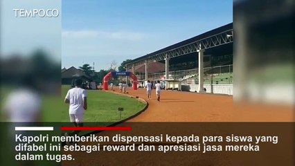 14 Bintara Difabel Ikut Pendidikan Perwira Polri