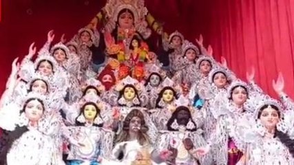 কাটোয়া: থাকে থাকে সাজানো কত কত মূর্তি! আজ হবে &#039;কার্তিক লড়াই&#039;