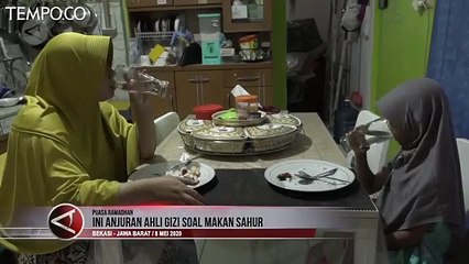 Ini Anjuran Ahli Gizi Soal Makan Sahur