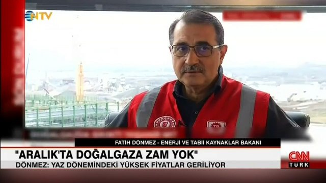 Bakan Dönmez: Aralıkta doğalgaza zam yok