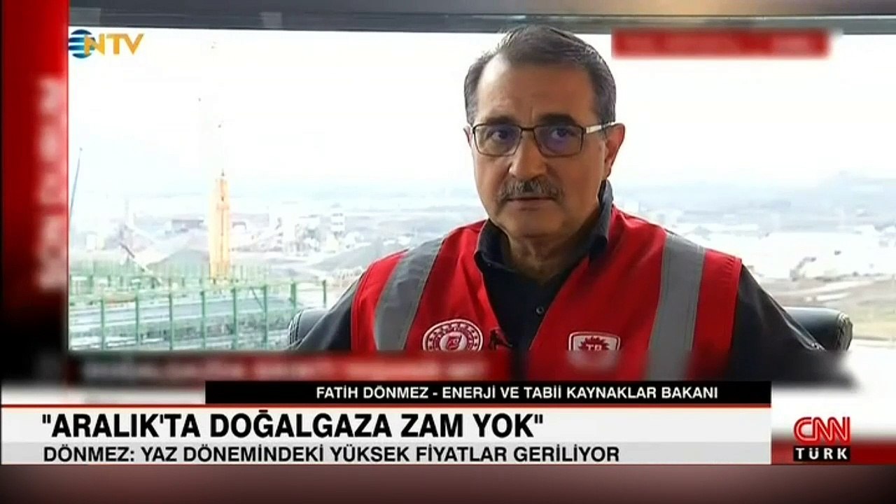 Bakan Dönmez: Aralıkta doğalgaza zam yok