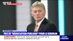 Guerre en Ukraine: le porte-parole du Kremlin Dimitri Peskov exclue des "négociations publiques"