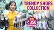 Latest Shoes Collection 350 रुपयांपासून | Trendy Shoes Collection 2022 | Street Shopping  in pune
