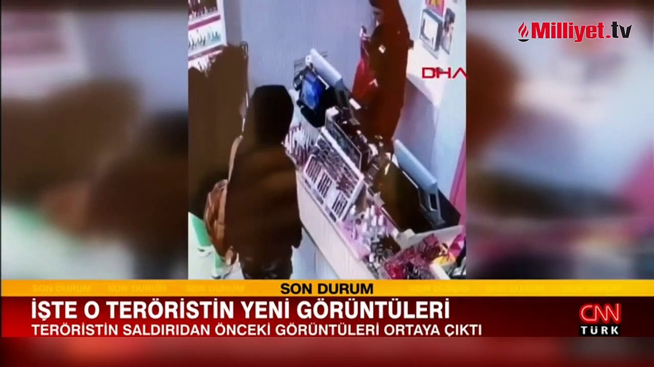 İstiklal Caddesi'ni kana bulayan terörist Ahlam Albashir'in Taksim'e geliş görüntüsü ortaya çıktı