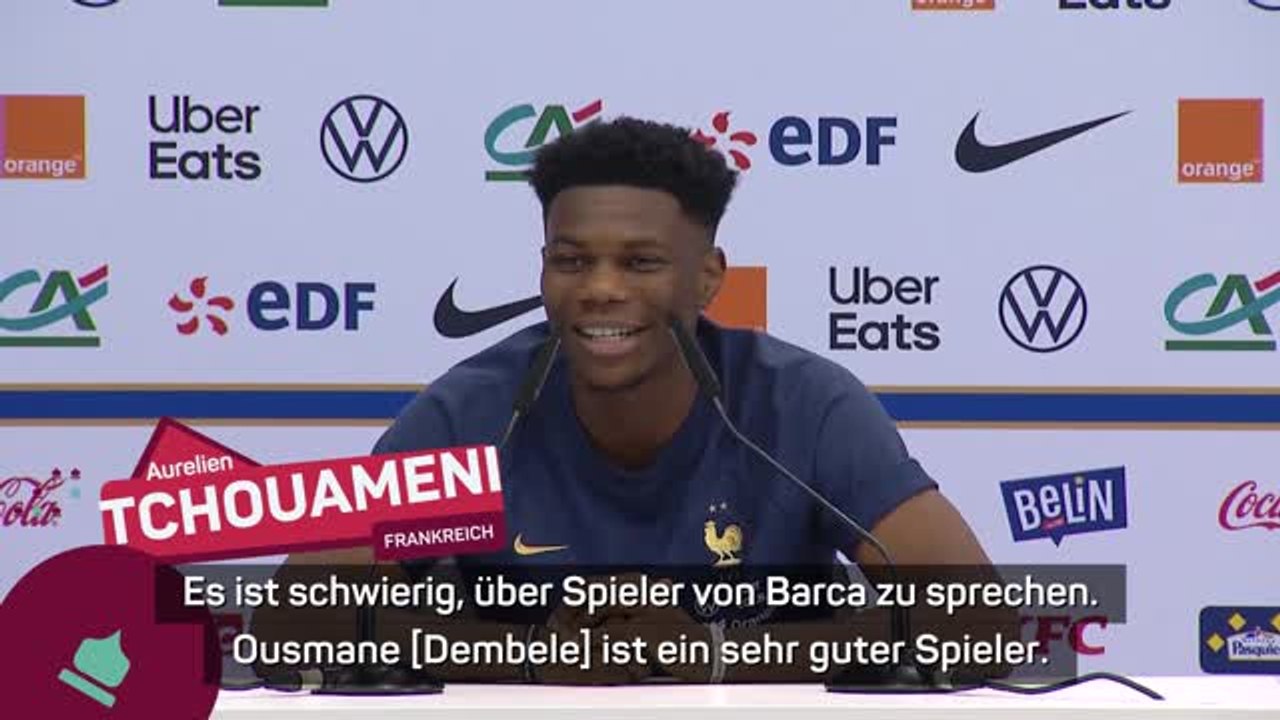 Tchouameni: Dembele 'macht mich unruhig'