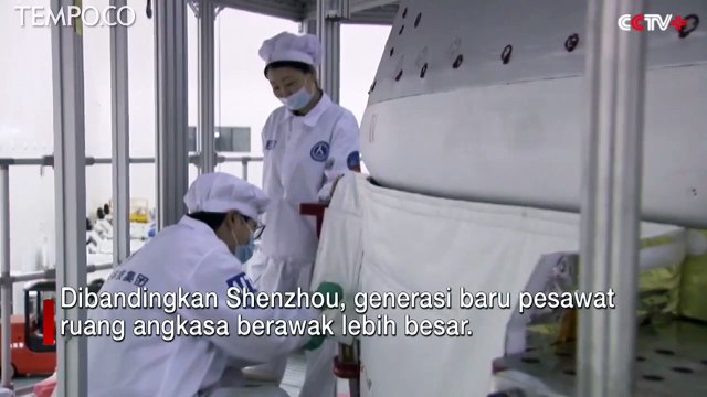 Tes Pesawat Ruang Angkasa Cina Generasi Terbaru, Ini Penampakannya