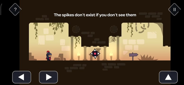 The spikes don't exists if you don't see them Tricky Castle Game Level 48 Floor 5 # Sparrowhawk