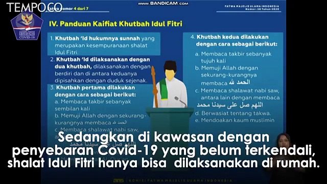 Fatwa MUI, Salat Idul Fitri Berjamaah di Zona Hijau Pandemi
