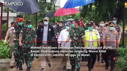 Menteri PUPR Pastikan RS Darurat Wisma Atlet Siap Digunakan
