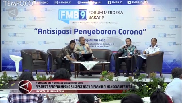 Antisipasi Virus Corona, Pesawat akan Diparkirkan Secara Terpisah