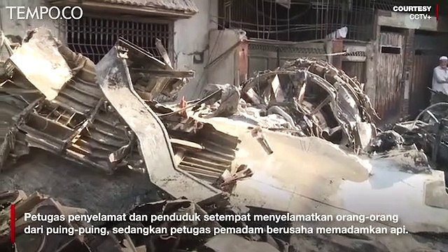 Begini Evakuasi Pesawat yang Jatuh di Pakistan