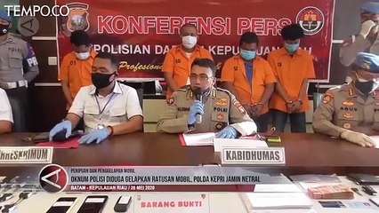 Oknum Polisi Gelapkan Ratusan Mobil, Polda Kepri Jamin Usut Netral