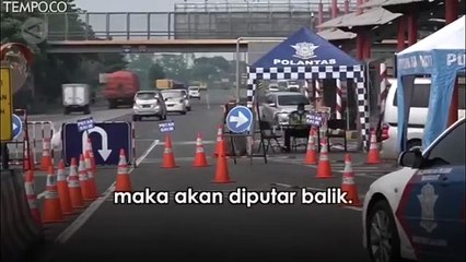 161 Kendaraan Tanpa SIKM Ditolak Masuk DKI Jakarta