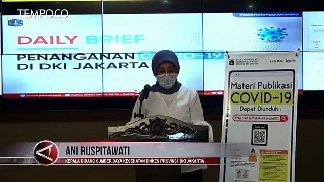 Terkini COVID-19 Jakarta: 1.277 Sembuh dari 5.437 Kasus Positif
