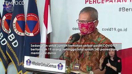 Update, Bertambah 218, Pasien Positif COVID-19 Kini 2.956 Orang