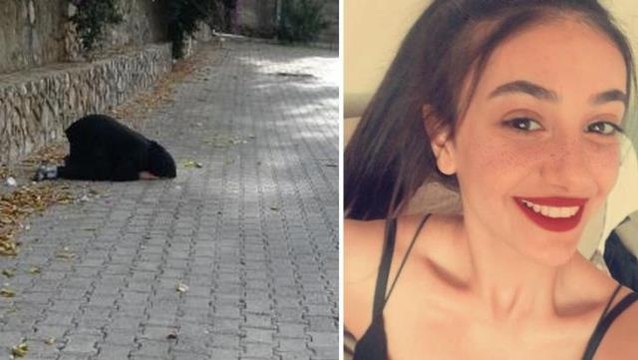 Kızının hayatını kaybettiği yere kapanan annenin feryatları yürek dağladı