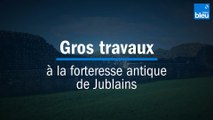 De gros travaux à la forteresse antique de Jublains pour éviter sa détérioration à cause d'une microalgue