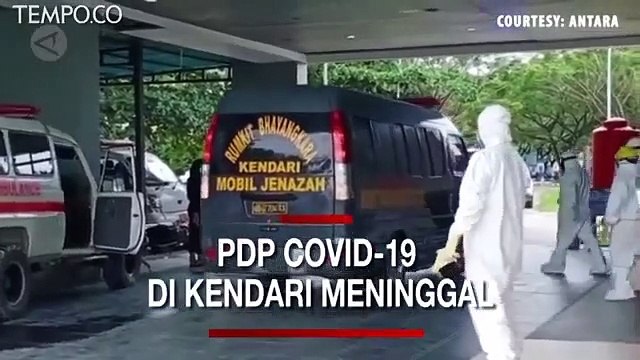 Pasien Reaktif Hasil Tes Cepat COVID-19 di Kendari Meninggal Dunia