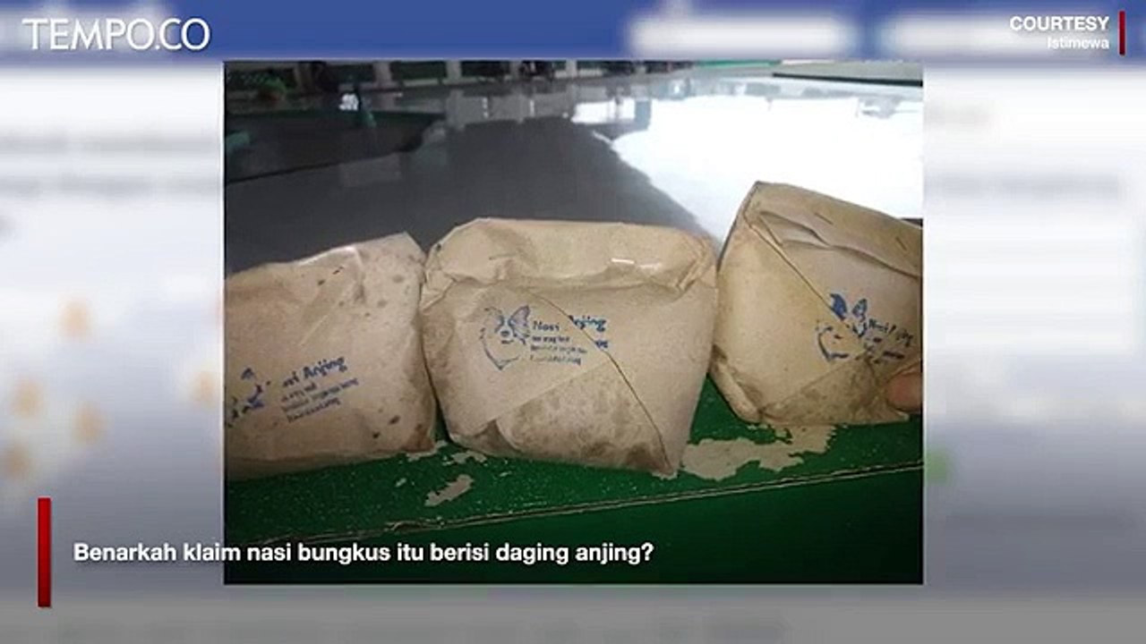 Benarkah Nasi Berisi Daging Anjing Dibagikan ke Warga Warakas?