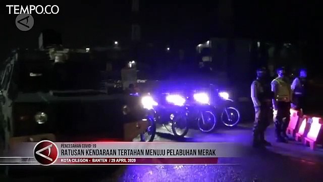 Ratusan Kendaraan Tertahan Menuju Pelabuhan Merak