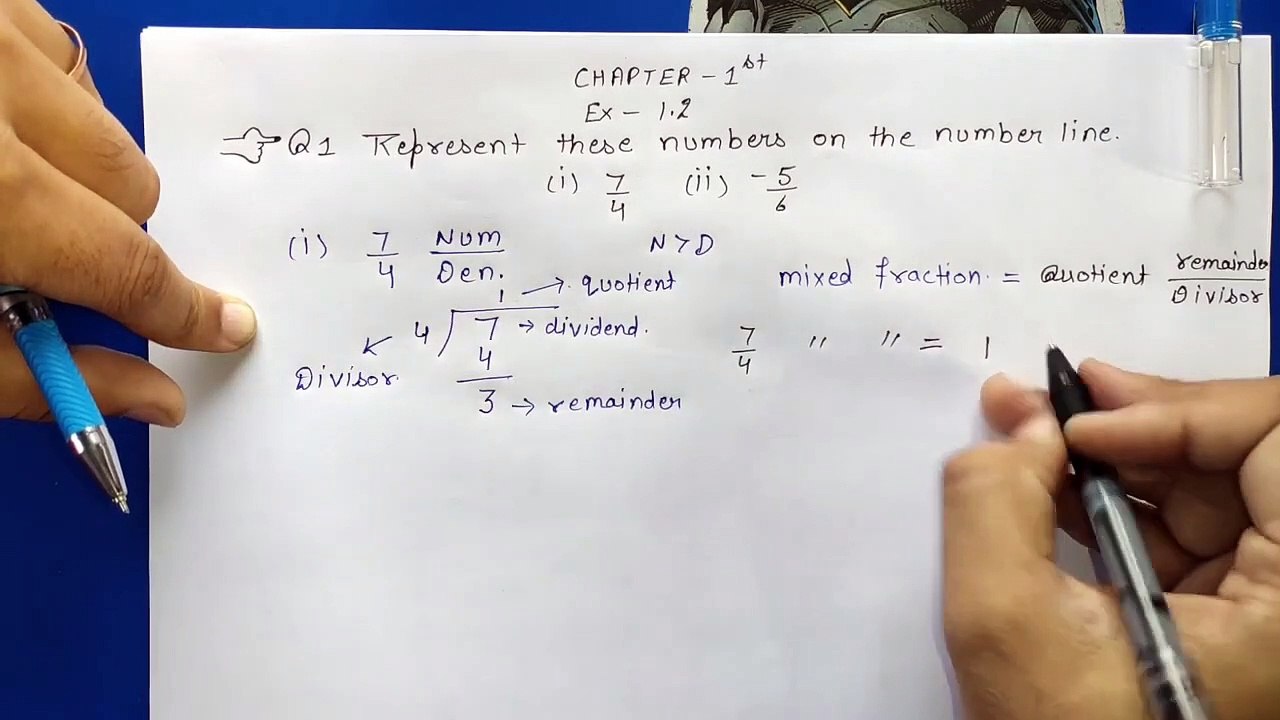 Ex-1.2 Q-1,2 _ Rational Number _ Chapter 1 _ Class 8th Math _ NCERT _