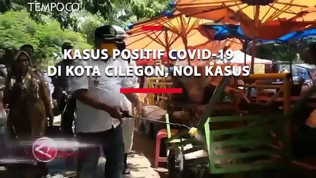 Kasus Positif COVID-19 di Kota Cilegon, Nol Kasus