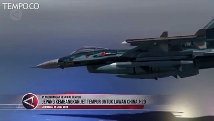 Jepang Kembangkan Jet Tempur Untuk Lawan J-20 China