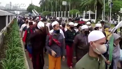 FPI Demo di DPR, Bawa Isu 'Lumat' RUU HIP