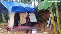 Wiranto, Warga Batang, Isolasi Mandiri di Gubuk Tepi Kebun