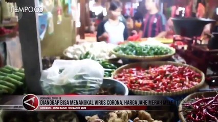 Dianggap Bisa Menangkal Virus Vorona, Harga Jahe Merah Melejit