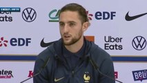 Adrien Rabiot est optimiste pour Benzema et Varane