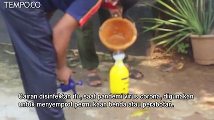 Kreasi Meracik Disinfektan Sendiri, Dokter Sheila Taly Salsabila Punya Cara